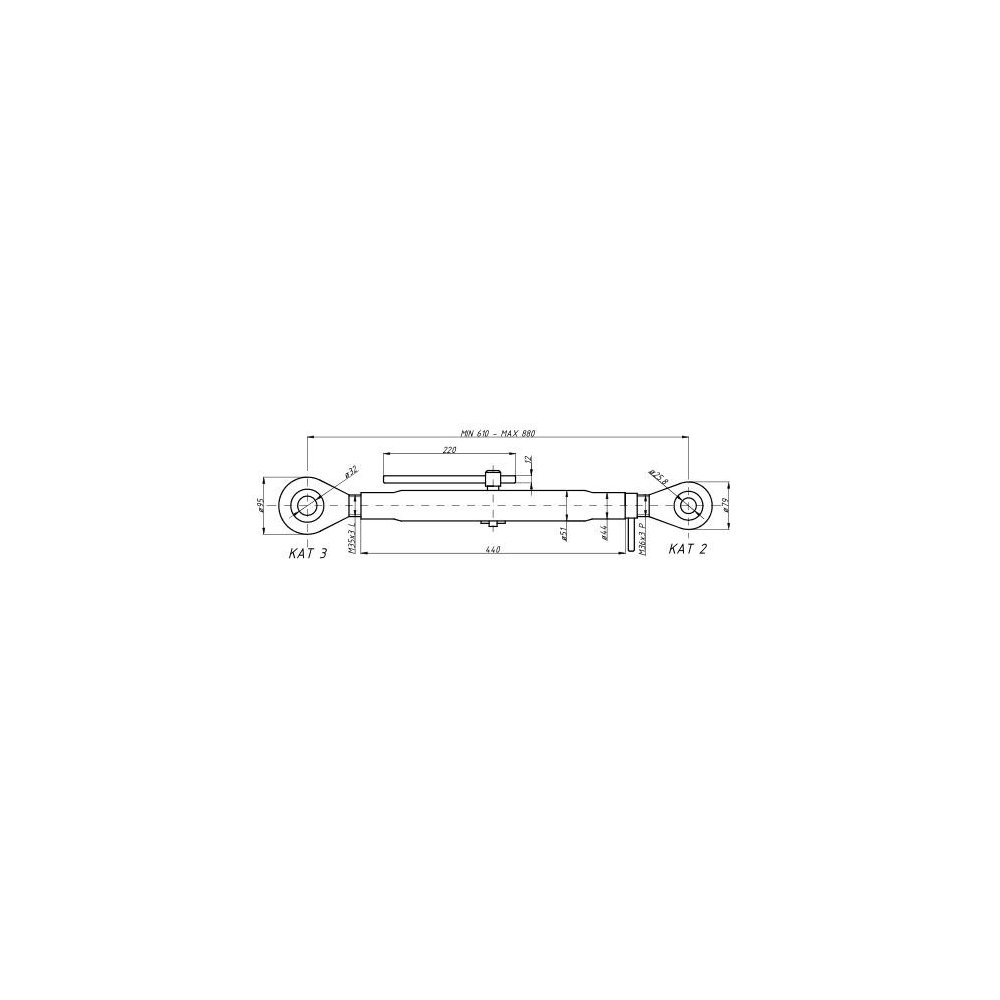 Łącznik centralny C-385 6-cyl. 89450999