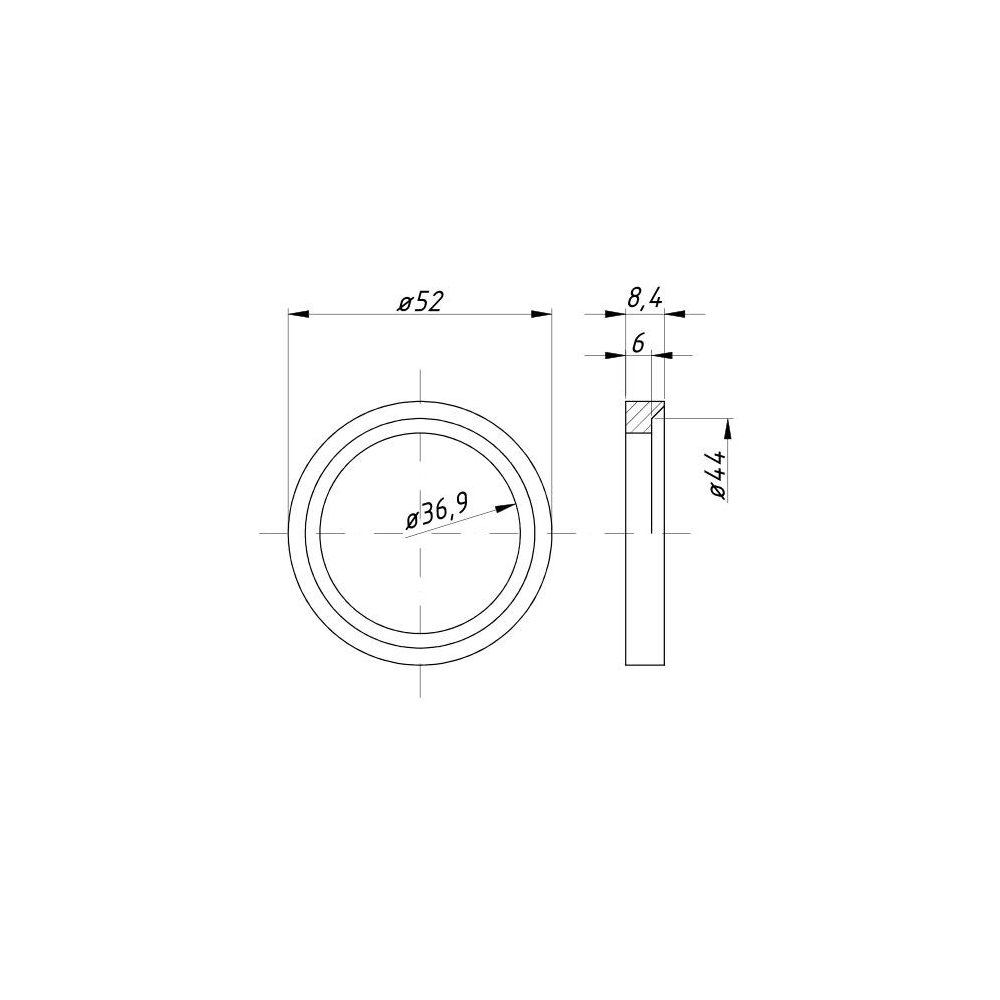 Gniazdo zaworu wydechowego C-385