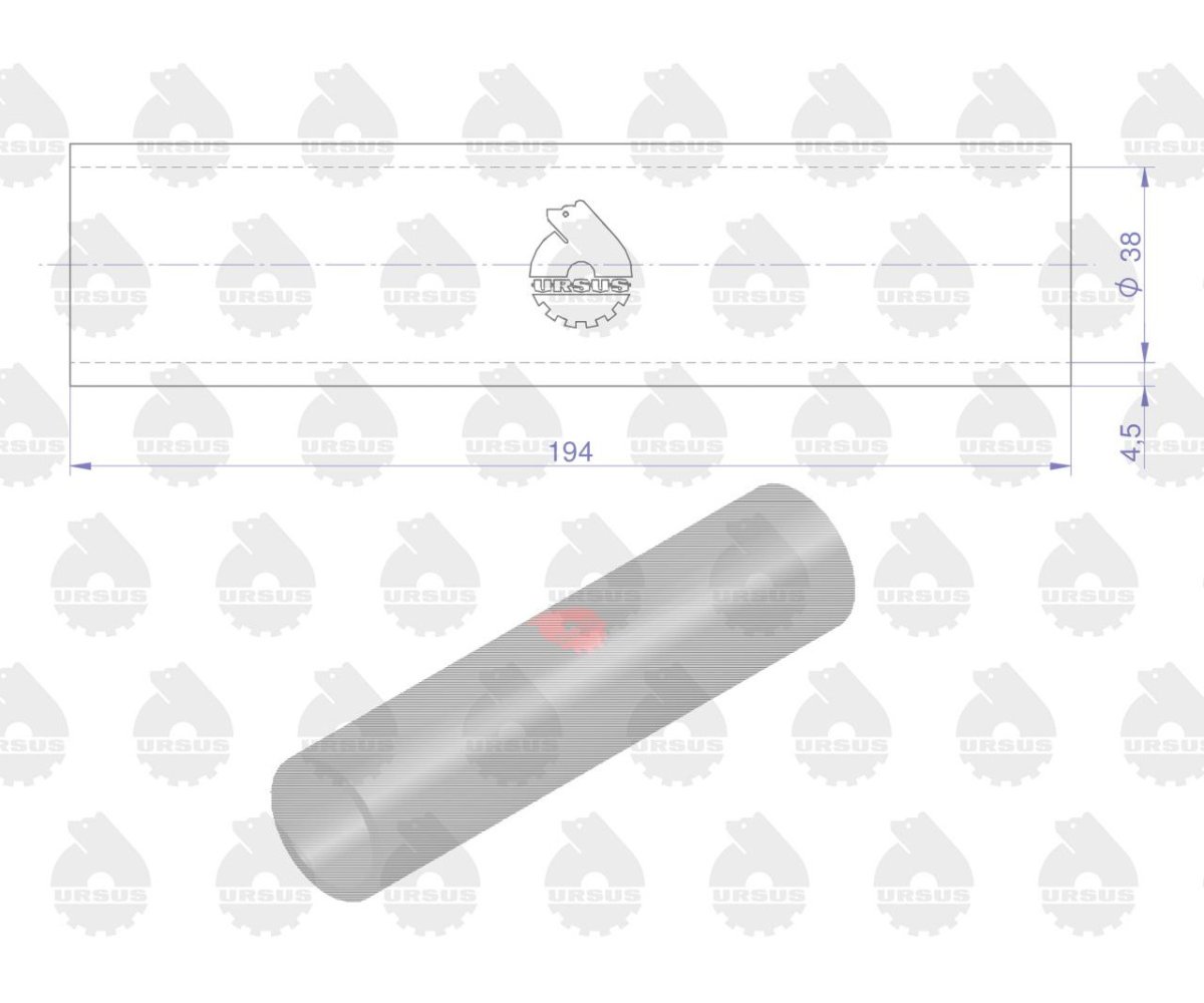 Zestaw komplet przewodów chłodnicy C-385 stary typ ORYGINAŁ URSUS
