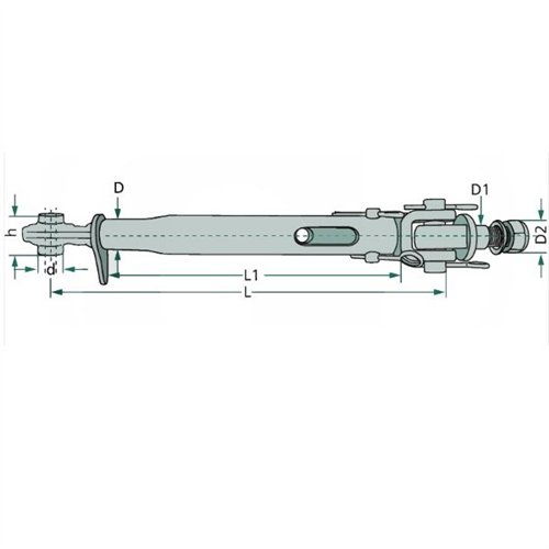 Stabilizator Massey Ferguson, Renault