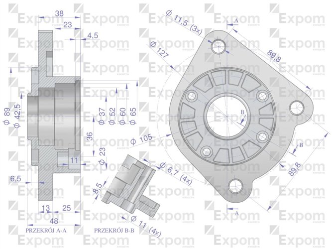 Głowica rozrusznika Fendt Renault typu Magneton 9142801 Blue Line EXPOM KWIDZYN