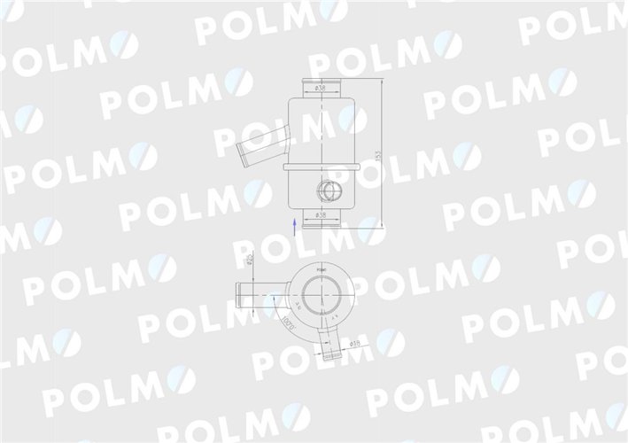 Termostat F28120005020 Renault Fendt POLMO