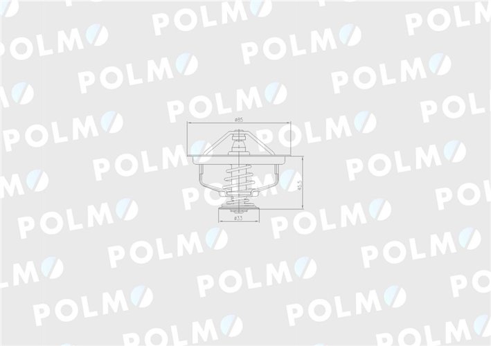 Termostat G199204010020 Fendt POLMO