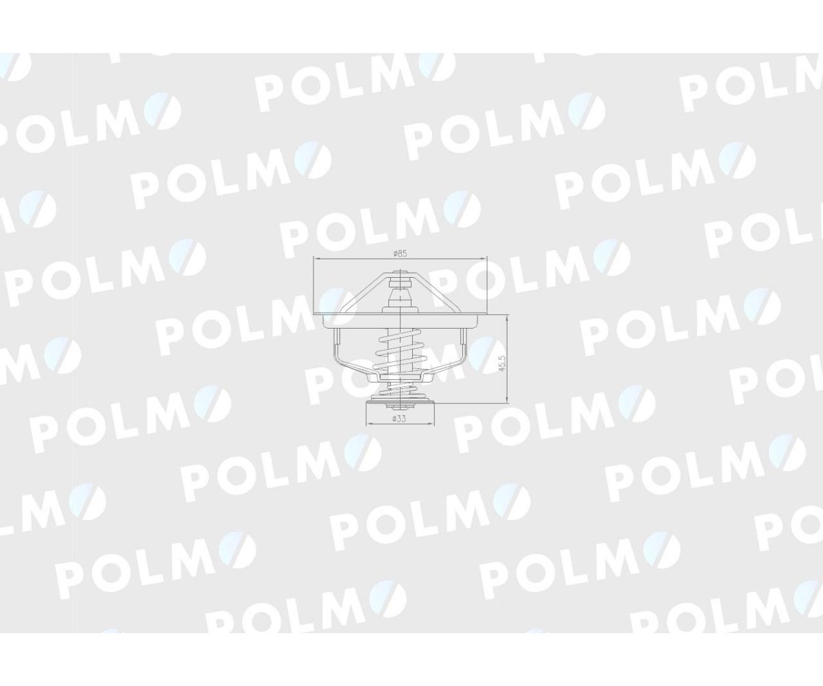 Termostat G199204010020 Fendt POLMO