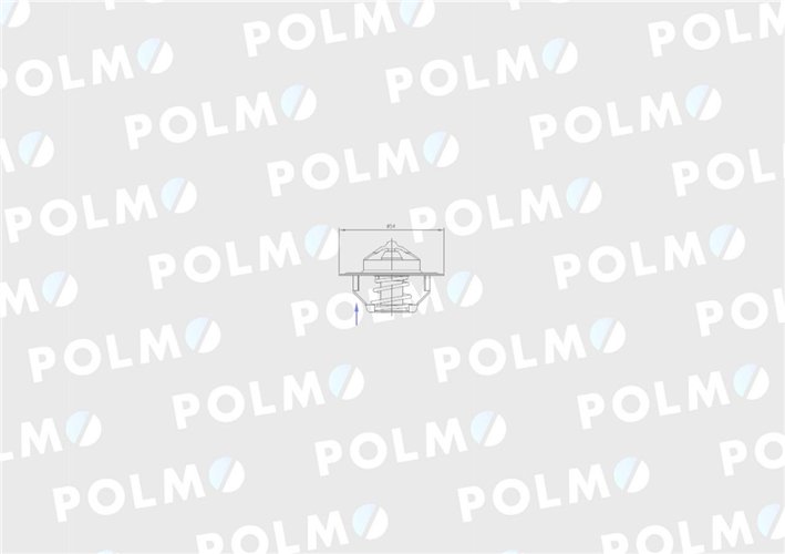 Termostat 83916917 Ford POLMO