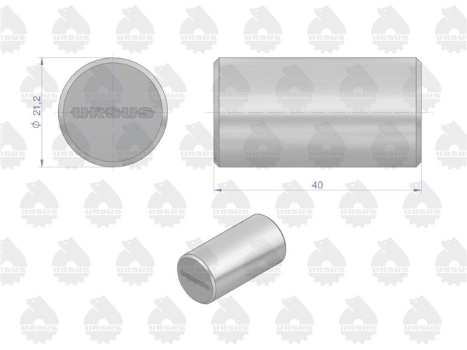 Sworzeń satelit reduktora MF3 ORYGINAŁ URSUS