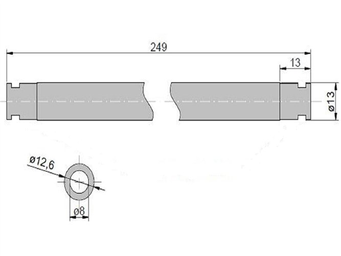 Przewód pionowy podnośnika MF3