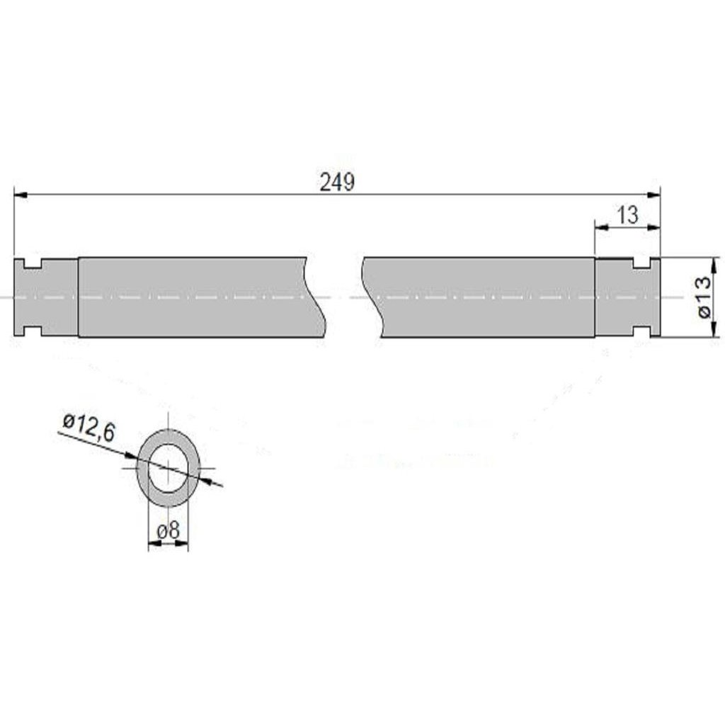 Przewód pionowy podnośnika MF3