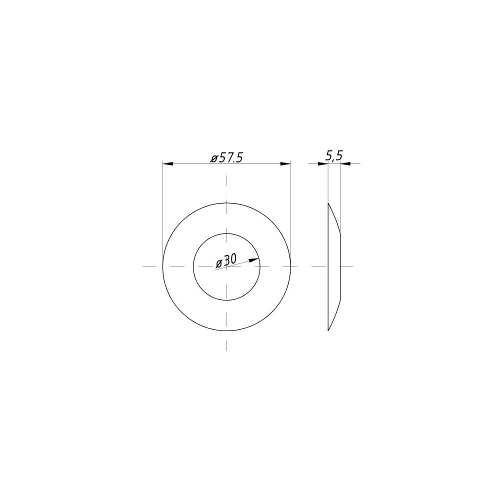Podkładka satelit mechanizmu różnicowego MF3/MF4