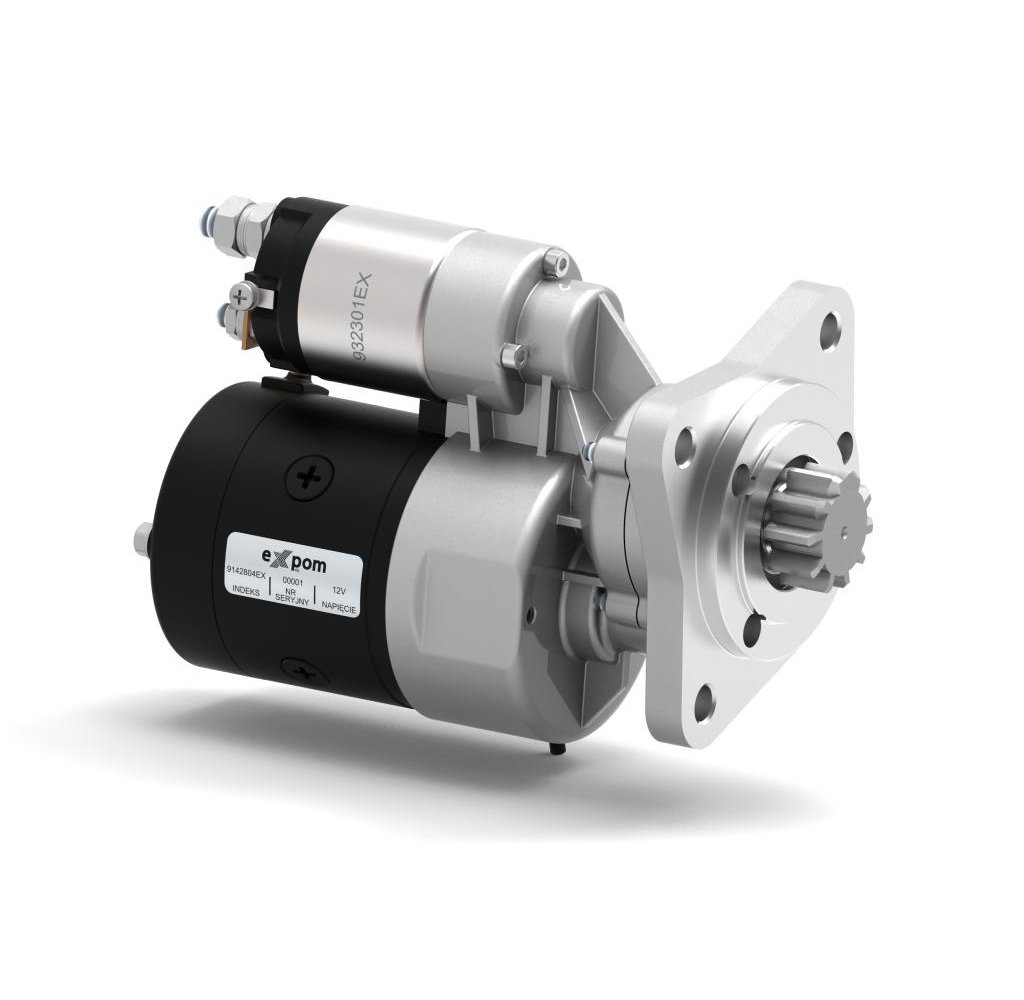 Rozrusznik z reduktorem typu Magneton Ursus 4512,4514 MF-4 Claas 9142804 Blue Line EXPOM KWIDZYN