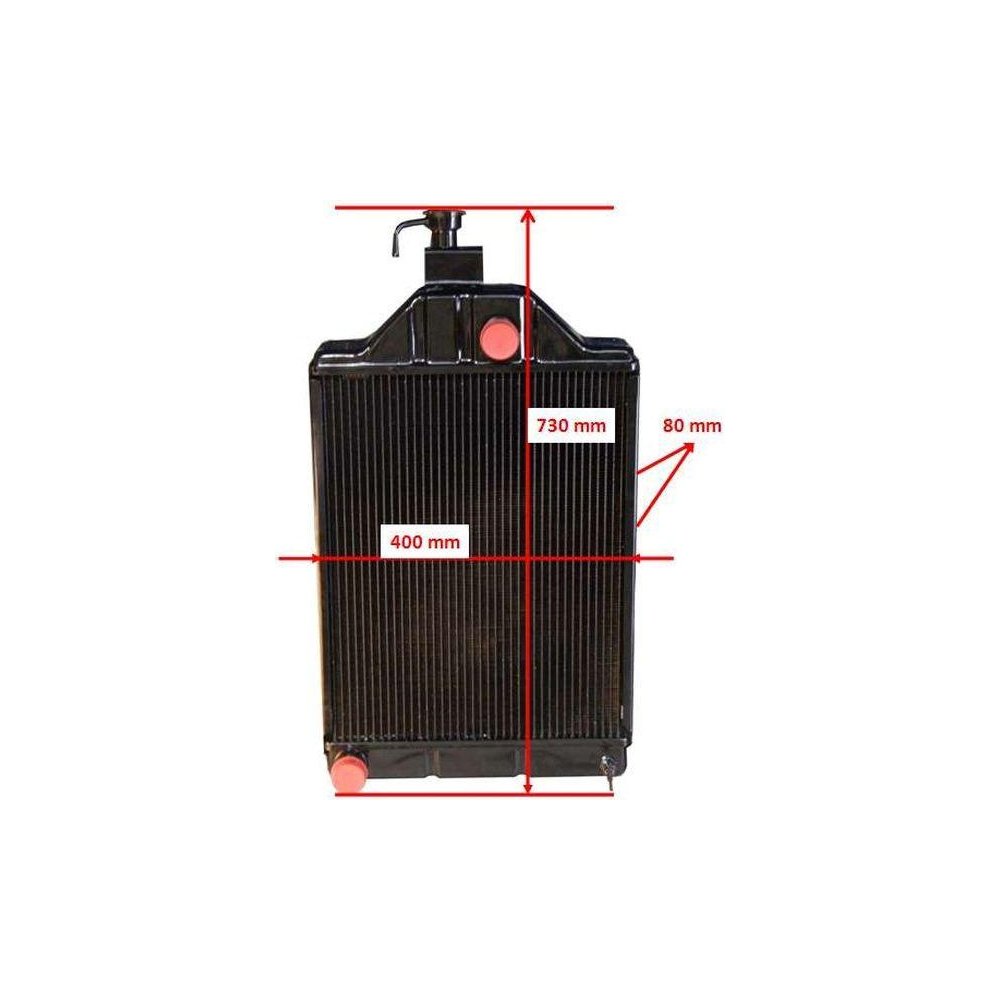 Chłodnica miedziana MF4