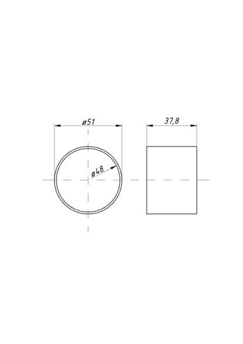 Tulejka wspornika osi MF4