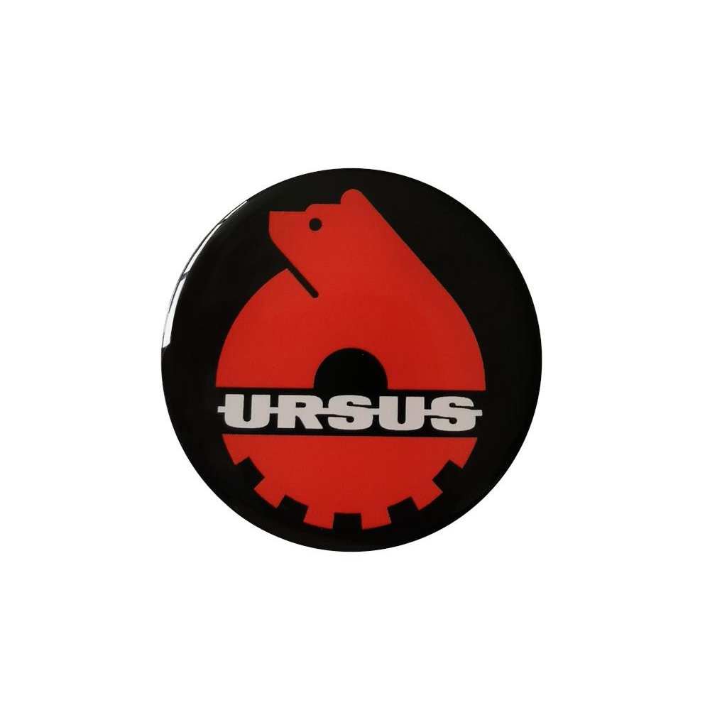 Emblemat, naklejka wypukła 3D-w1 ORYGINAŁ URSUS ( sprzedawane po 5 )