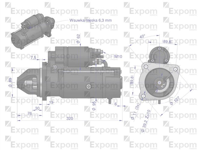 Rozrusznik AZF4545 Nowy Typ EXPOM KWIDZYN eu