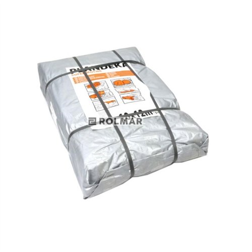 Plandeka SUPER MOCNA 10x12m (srebrna) gramatura 160g/m2
