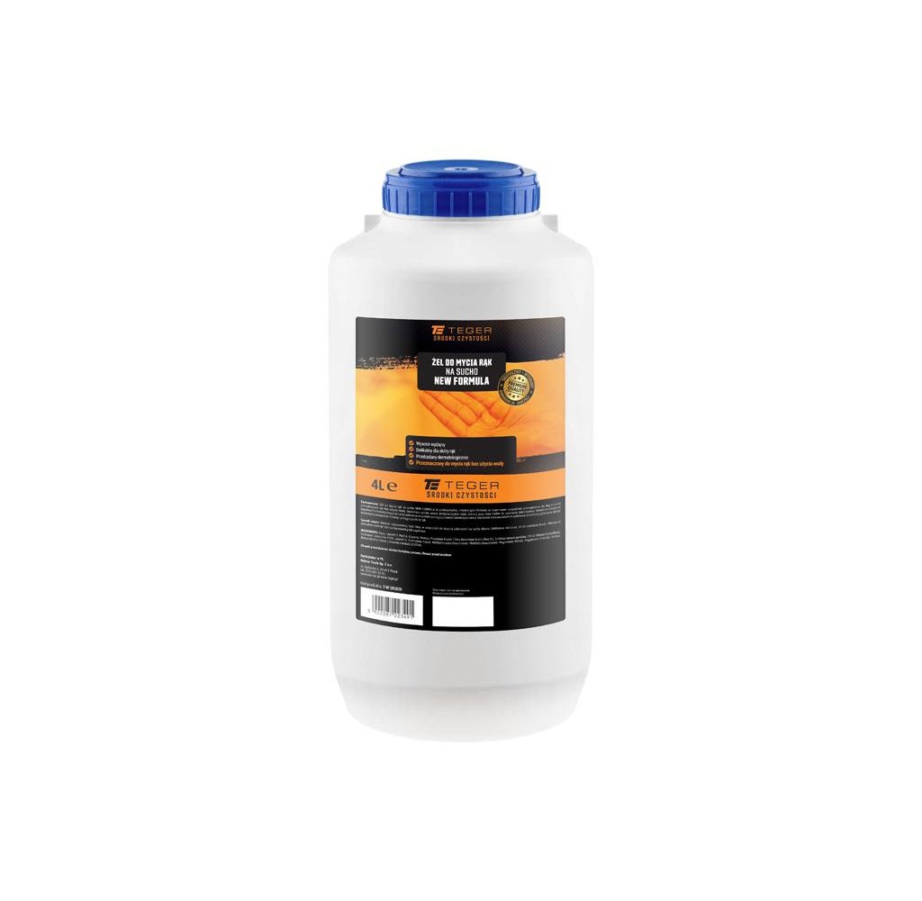 Żel do mycia rąk na sucho NEW FORMULA 4l / TEGER