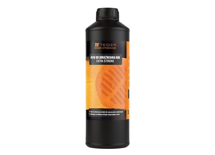 Płyn do udrażniania rur EXTRA STRONG 1 kg / TEGER