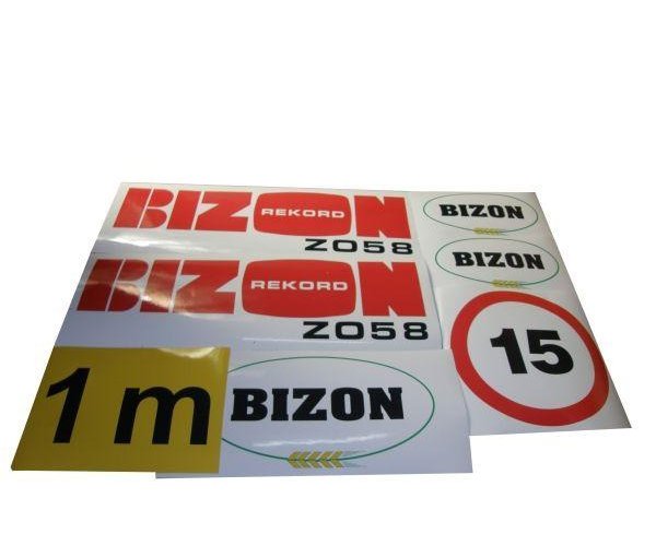 Naklejka kpl. BIZON Z-58