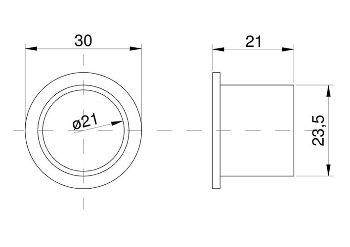 Tulejka teflon 008515.0 Claas