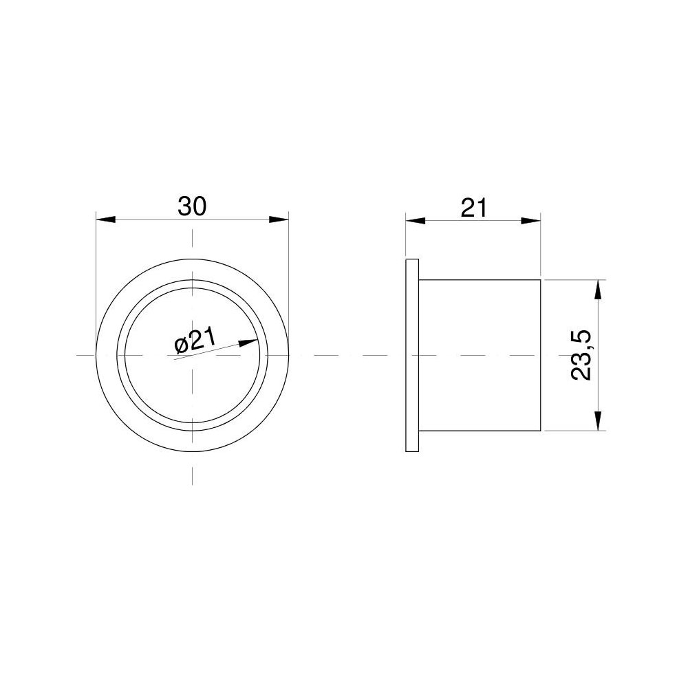 Tulejka teflon 008515.0 Claas