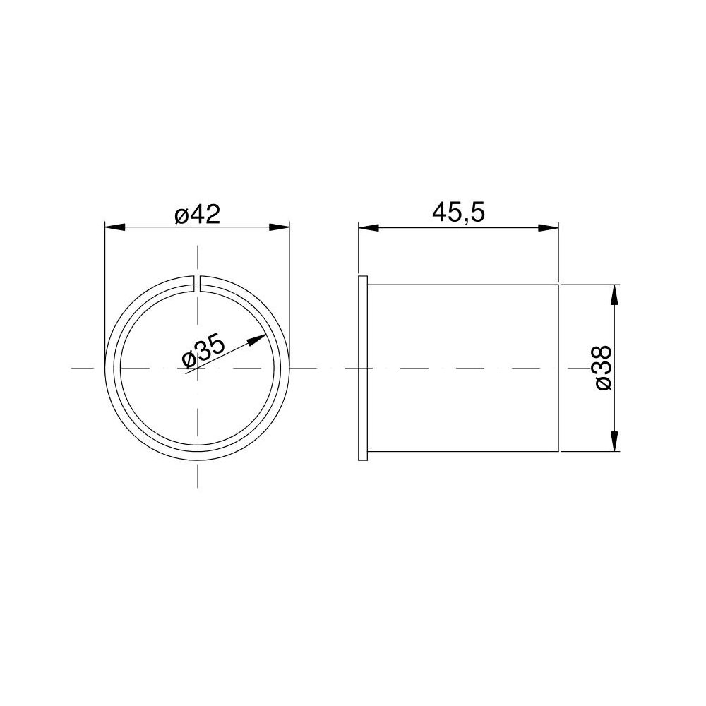 Tuleja teflon 008564.0 Claas