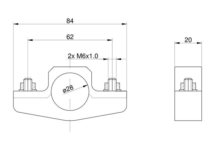 Panewka ślizgowa drążka motowideł Claas