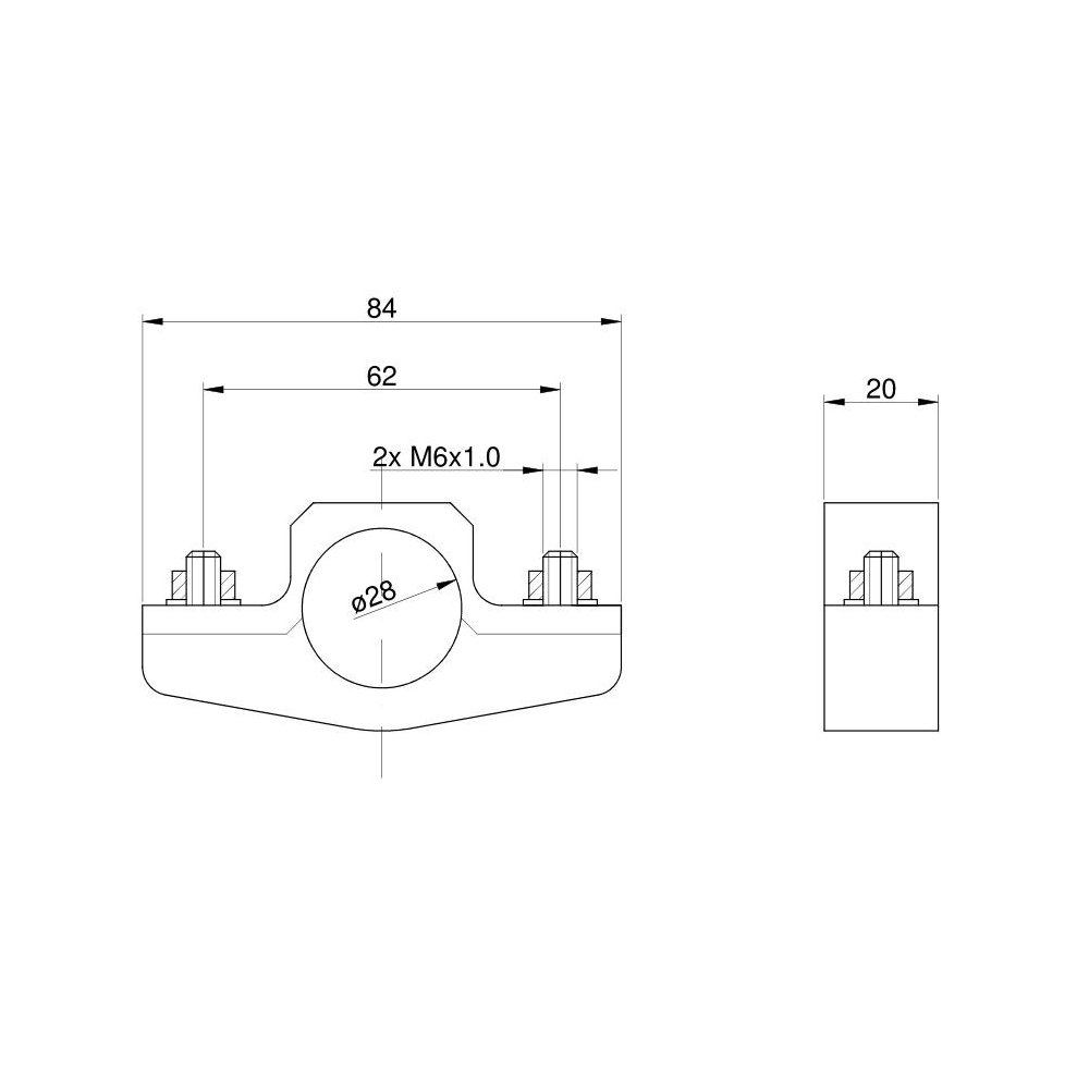 Panewka ślizgowa drążka motowideł Claas