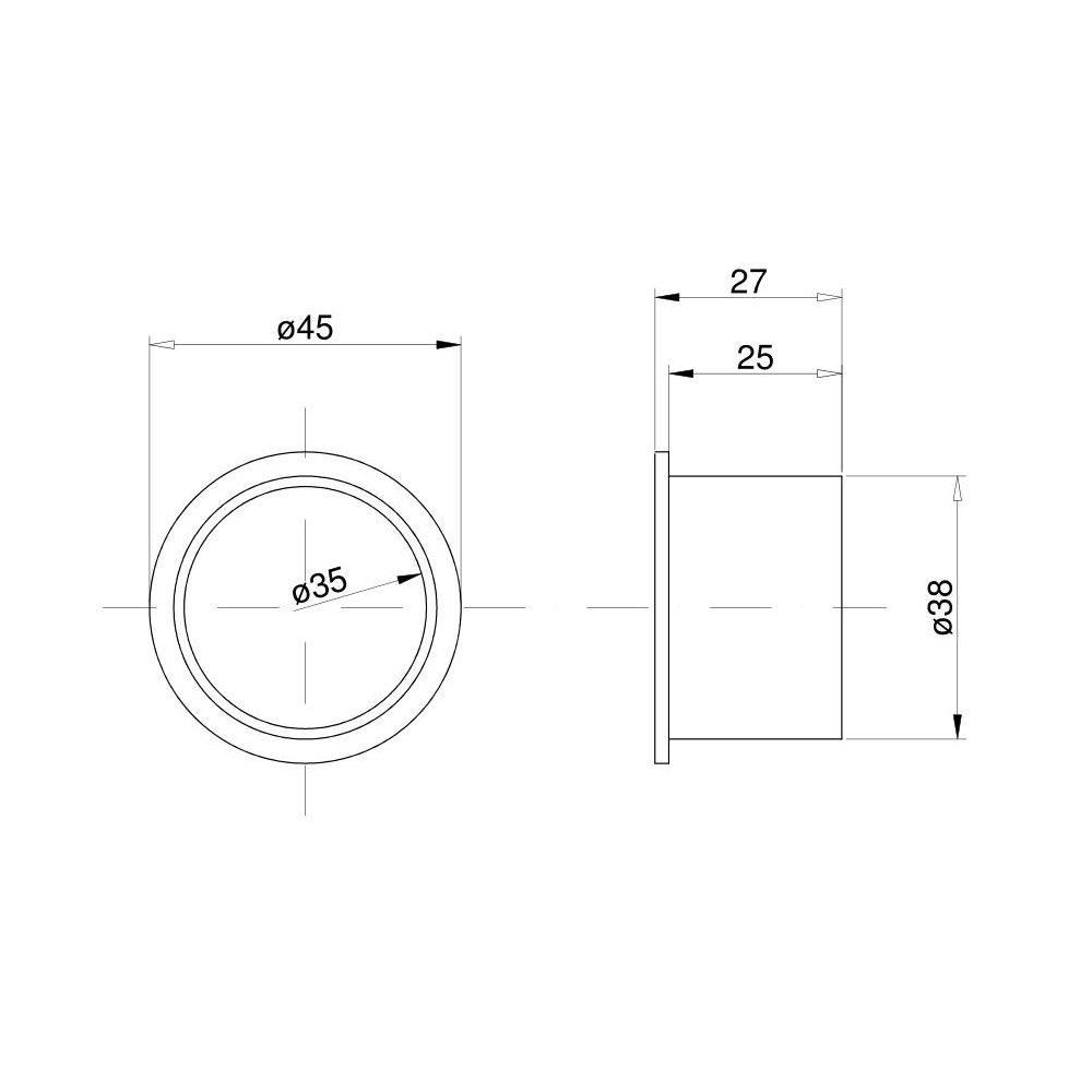 Tulejka teflon hedera 610533 Consul, Protector, Mercator Claas