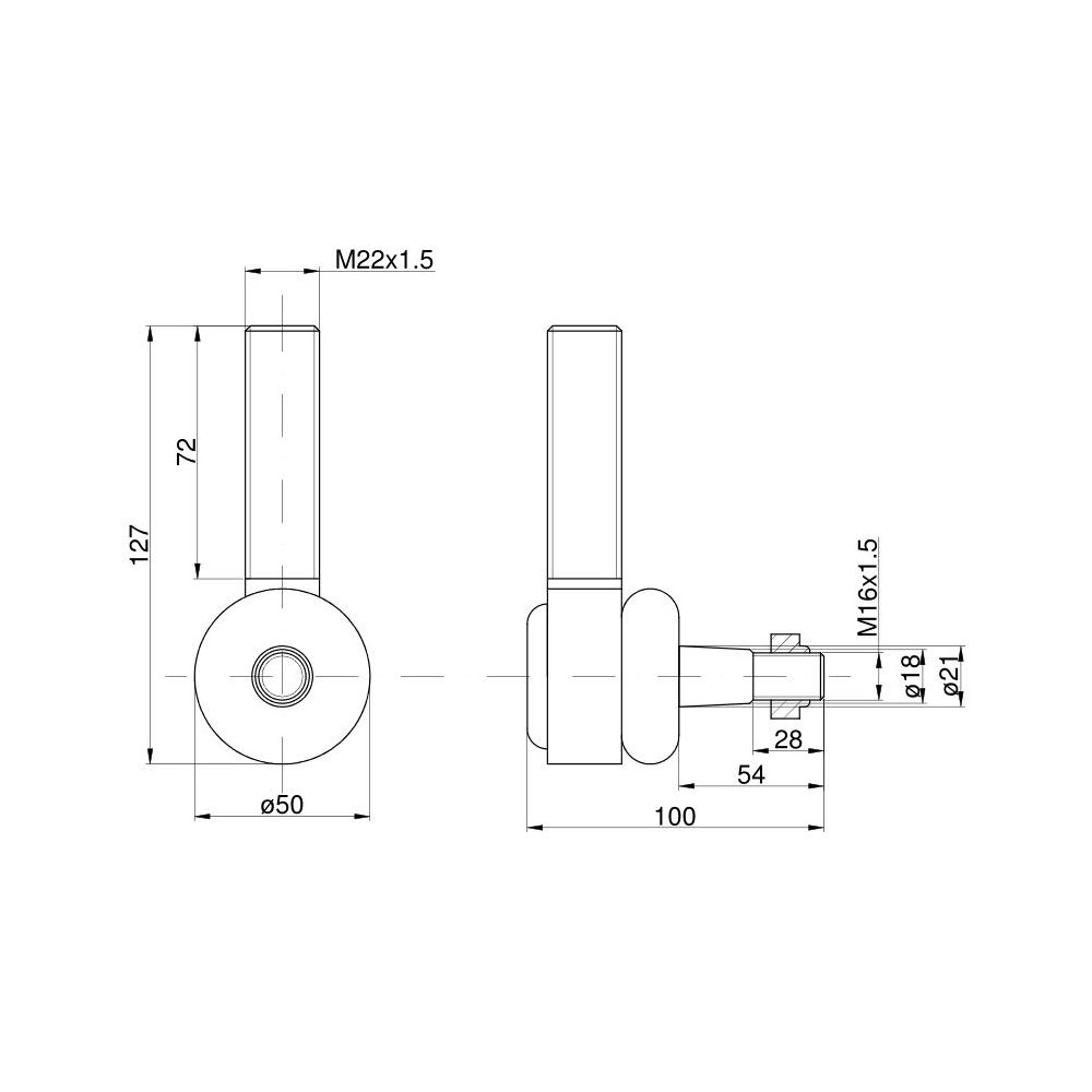 Przegub targańca 670098.0 Claas