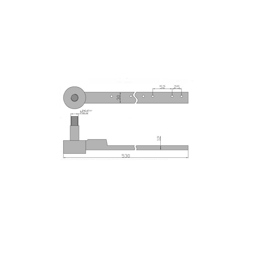 Główka kosy 6 - 7,5 m 670406.1 Claas
