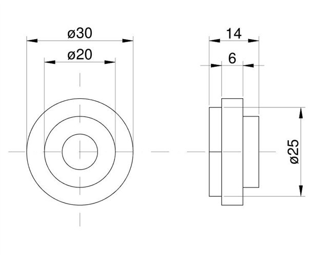 Tulejka noża sieczkarni 736871 Claas
