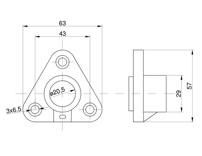 Obudowa 504519 800431.2 Dominator Claas