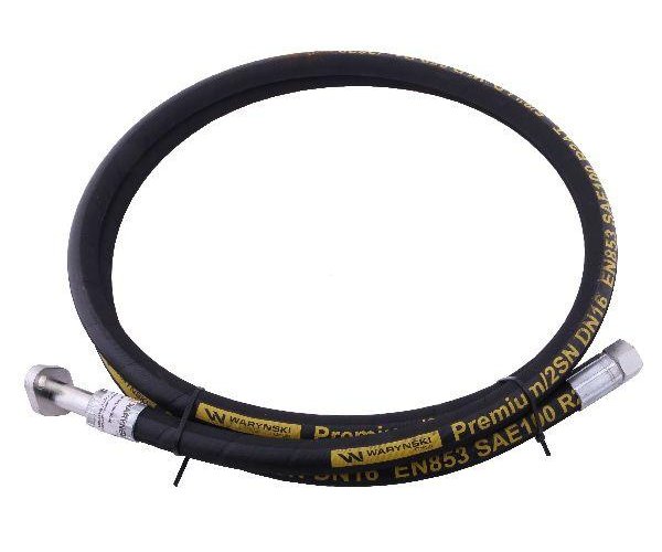 Przewód hydrauliczny 250 bar DN16-2SN prosta kryza L-3100 (5050900170 5050900040) do Bizon 25.0MPa Waryński