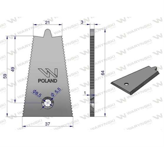 Stalka Bizon 5040002049 WARYŃSKI ( sprzedawane po 50 )