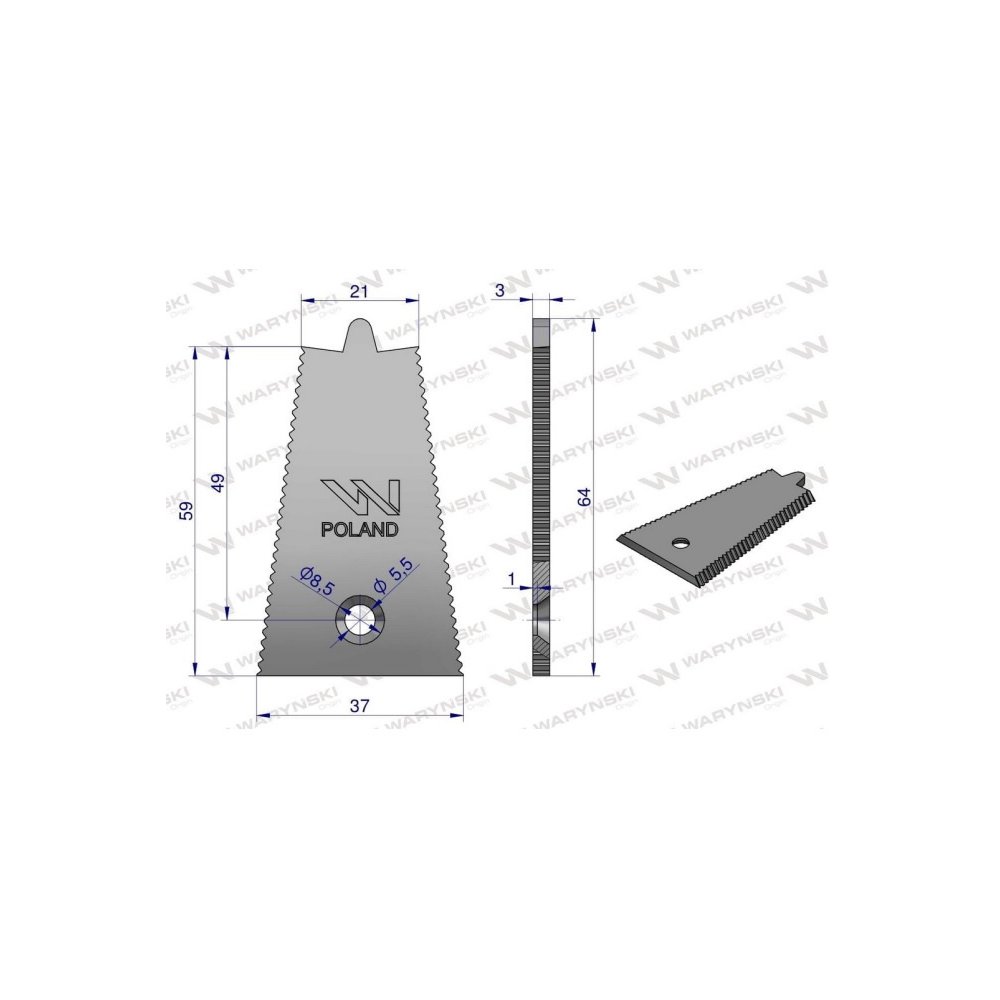 Stalka Bizon 5040002049 WARYŃSKI ( sprzedawane po 50 )