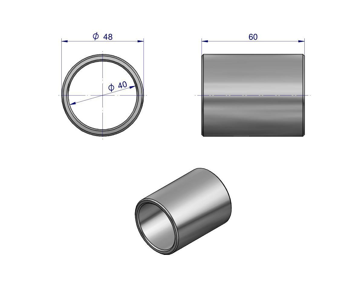 Tuleja sprzęgła E09420022 508810008 Kosiarka Czeska