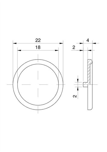 Membrana zaworu 0-104/087 E do głowicy AP 0-100/G07/P fi 24mm Opryskiwacz ( sprzedawane po 100 )