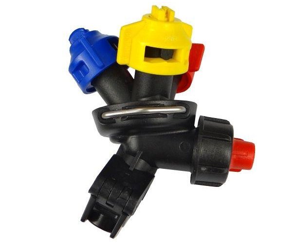 Głowica obrotowa rozpylacz oprawa potrójna mocowanie na rurę 20mm Opryskiwacz