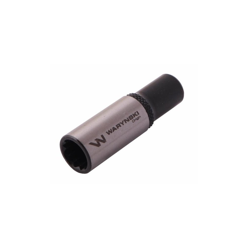 Nasadka dwunastokątna 1/4". 11 mm. długa. CrV50BV30. DIN 3124. Waryński