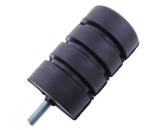 Resor. odbój gumowy śruba M10 wysokość 114mm prosty NR-188 Przyczepa