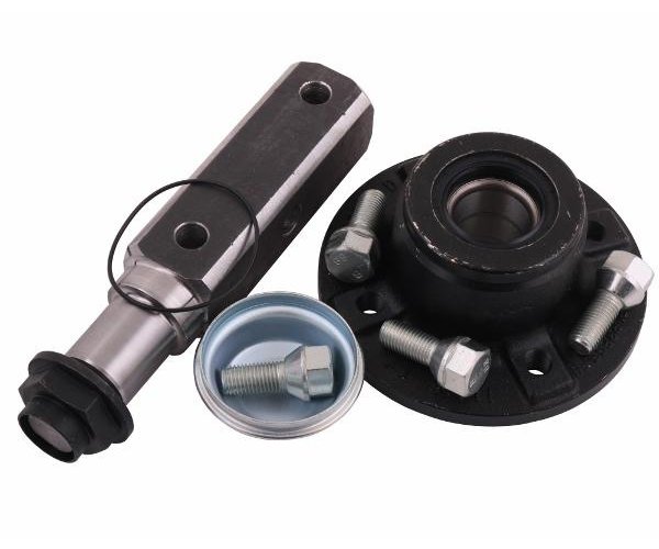 Piasta kuta 4X100 z czopem 196.5 mm kwadrat 40x40 zastosowanie przyczepka SPP