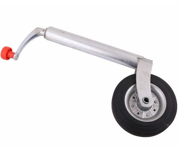 Koło manewrowe fi 48 z felgą stalową zastosowanie przyczepka SPP