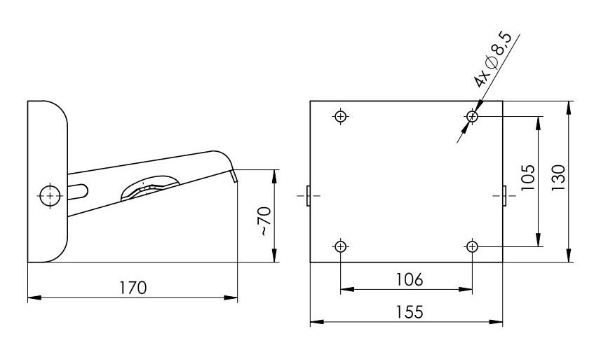 Stopień do przyczepy SP-01 zastosowanie przyczepka SPP