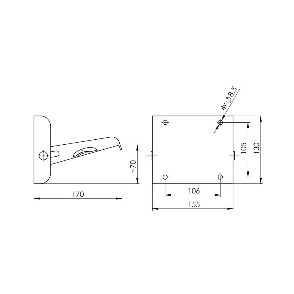 Stopień do przyczepy SP-01 zastosowanie przyczepka SPP