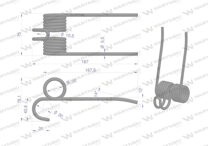 Palec podbieracza zastosowanie Prasa Zwijka Sipma WARYŃSKI