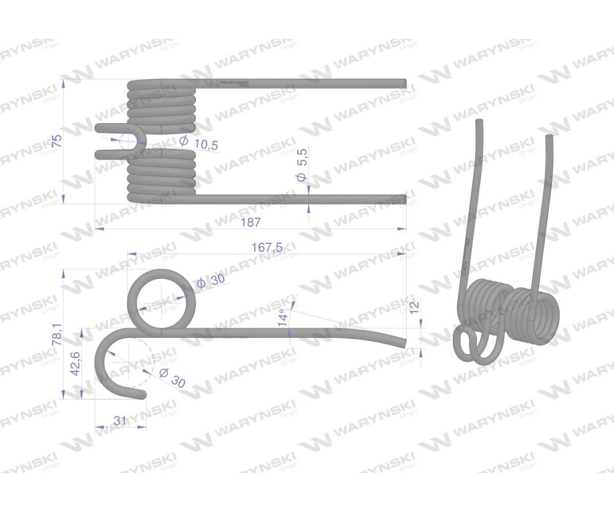 Palec podbieracza zastosowanie Prasa Zwijka Sipma WARYŃSKI