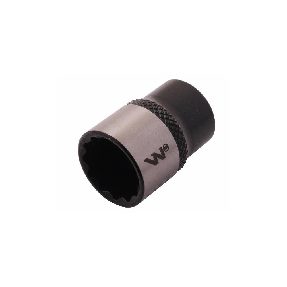 Nasadka dwunastokątna 1/4". 14 mm. CrV50BV30. DIN 3124. Waryński