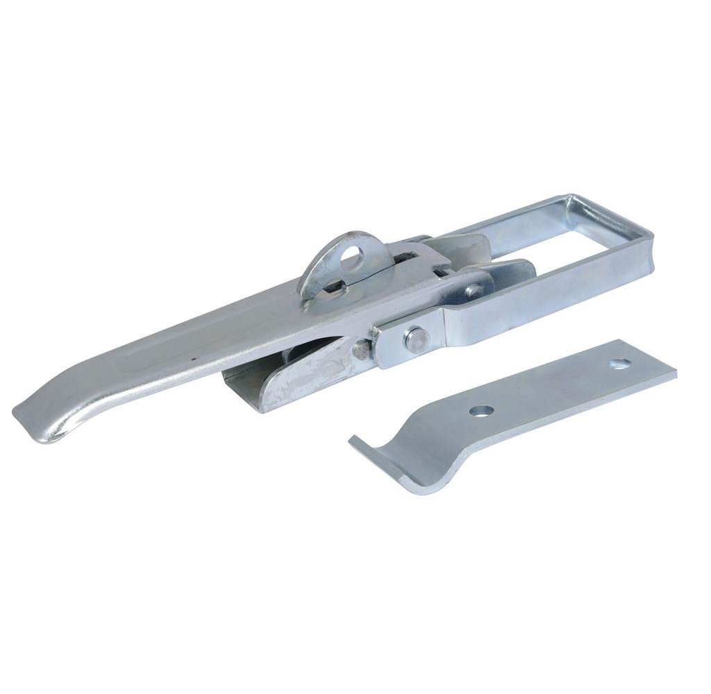 Spinacz. zaczep. zamek burty uniwersalny 215 mm x48 mm. klamra wykonana z płaskownika