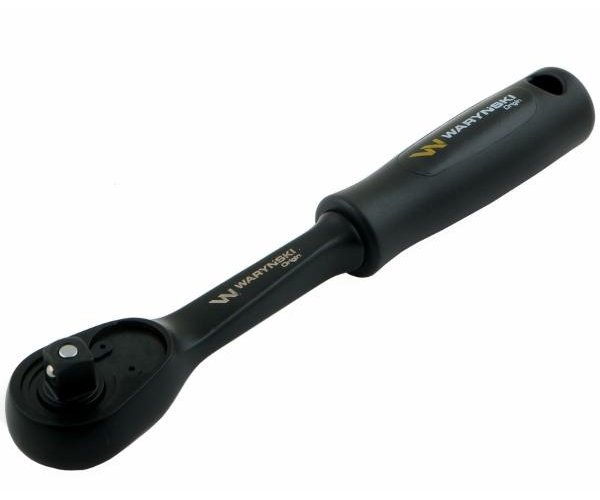 Grzechotka 3/8". 48 T. monolityczny zabierak, Waryński