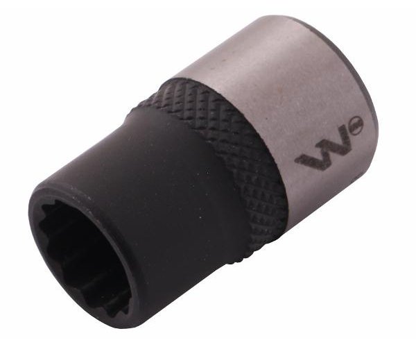 Nasadka dwunastokątna 3/8". 10 mm. CrV50BV30. DIN 3124. Waryński